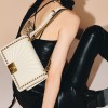 High-grade shoulder slung chain small square bag